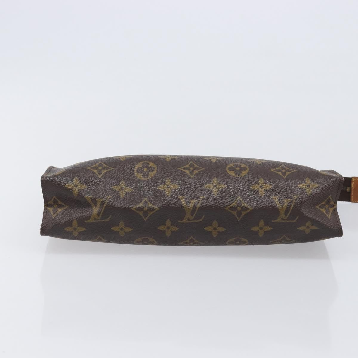 Louis Vuitton Toiletry Pouch Monogram Canvas Brown Canvas Clutche & Pouche Bag (Pre-Owned)