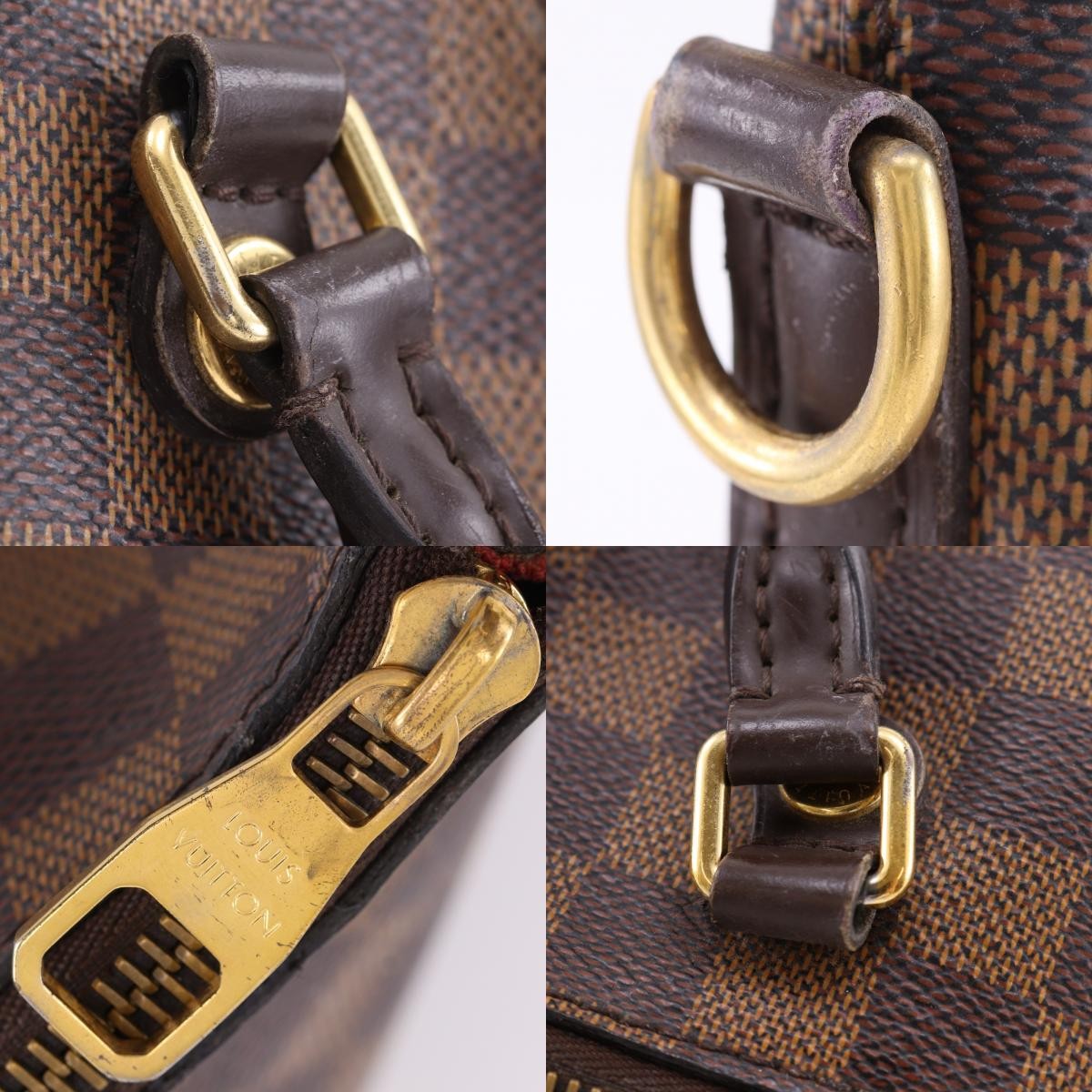 Louis Vuitton Siena Damier Brown Canvas Handbag (Pre-Owned)