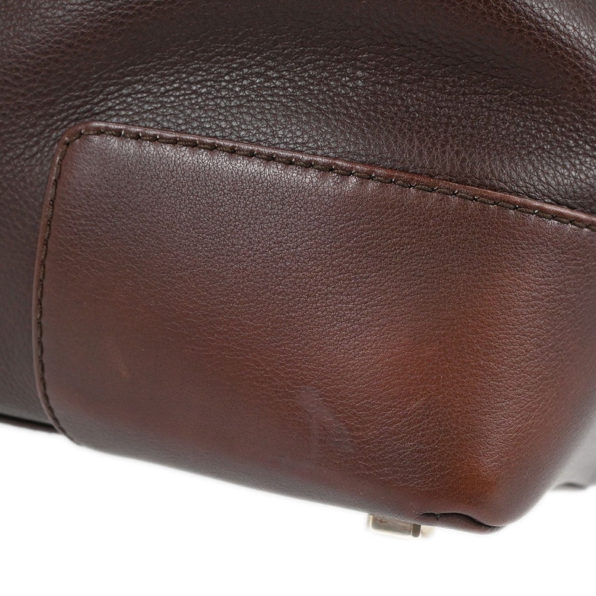 Loewe Fusta Leather Brown Leather Handbag (Pre-Owned)