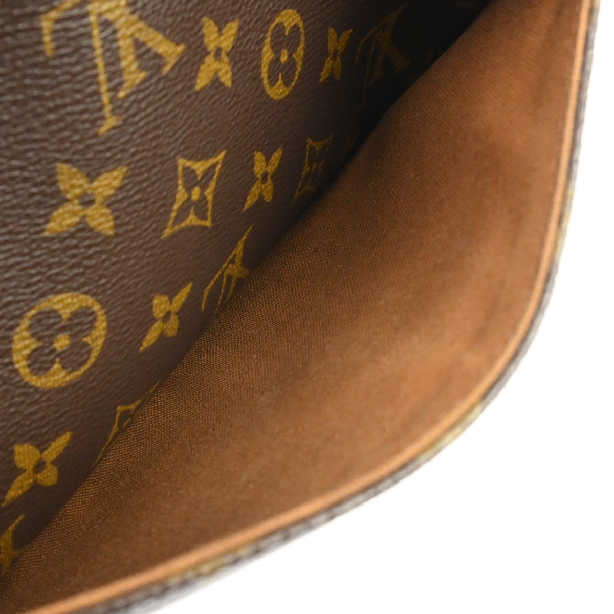 Louis Vuitton Sologne Monogram Canvas Brown Canvas Handbag (Pre-Owned)