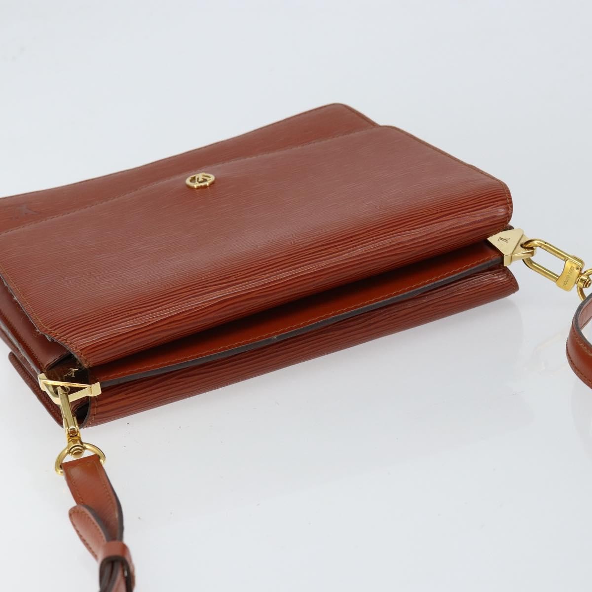 Louis Vuitton Grenelle Epi Leather Brown Leather Shoulder Bag Bag (Pre-Owned)