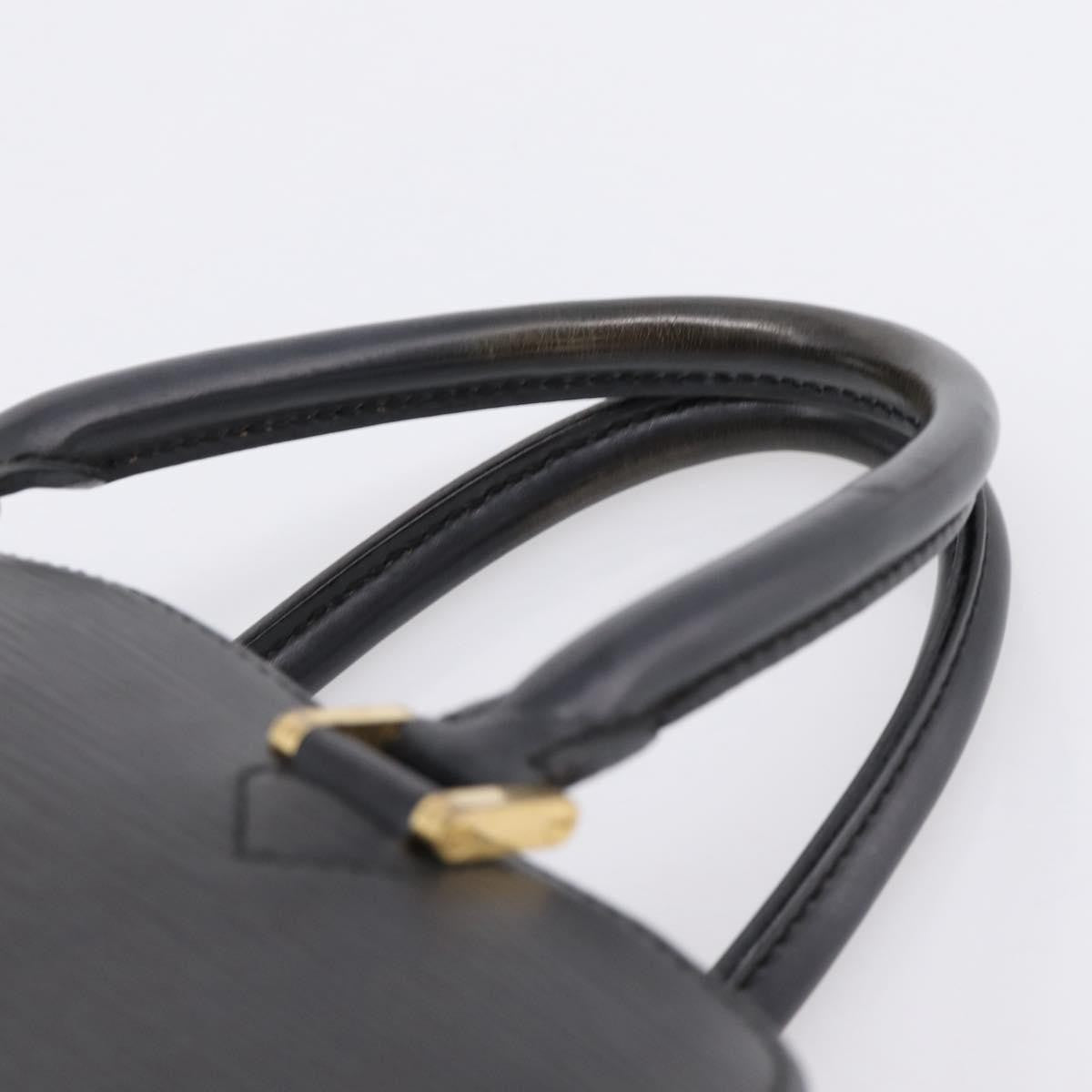 Louis Vuitton Pont Neuf Handbag Epi Leather Black Leather Handbag (Pre-Owned)