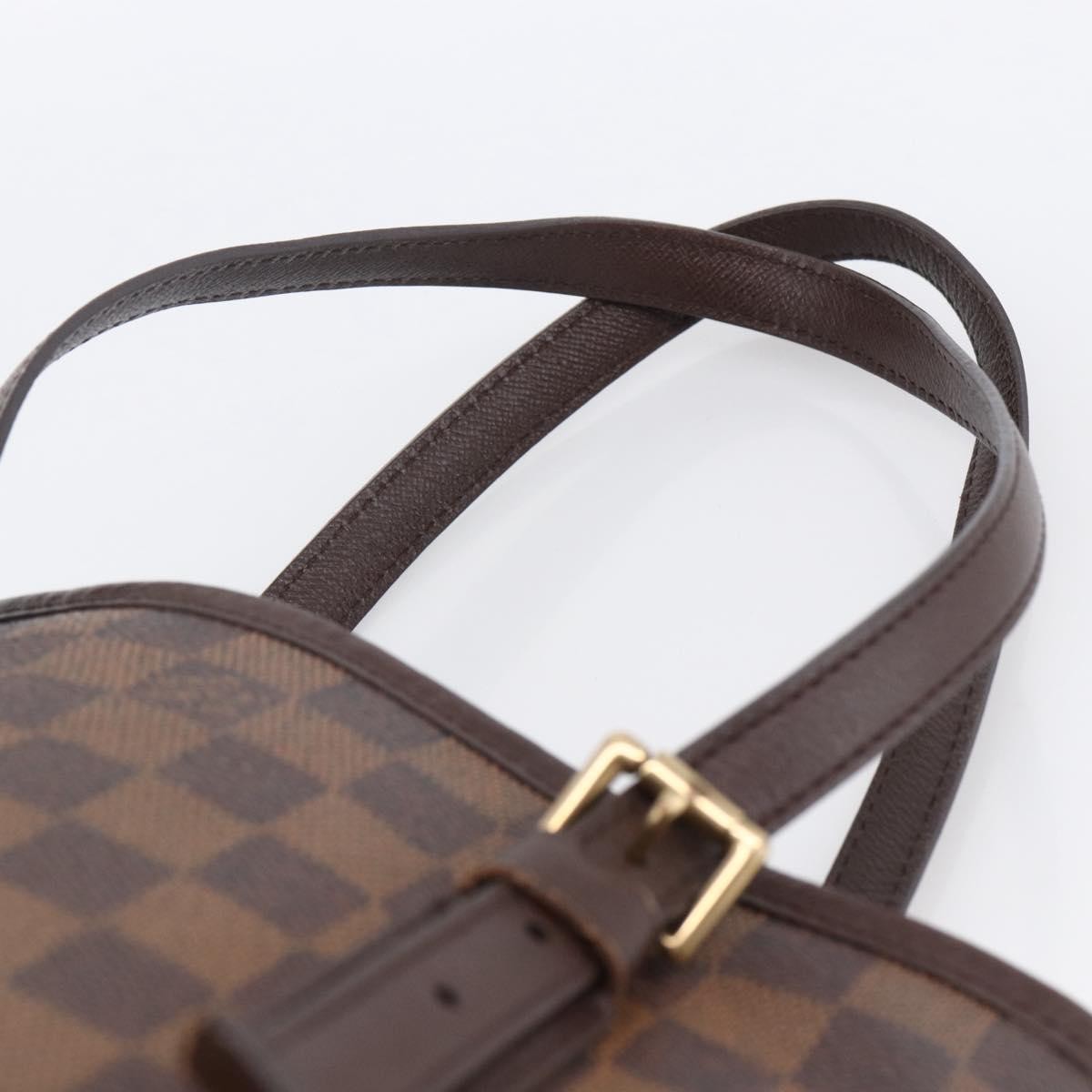 Louis Vuitton Marais Bucket Damier Ebene Brown Canvas Shoulder Bag Bag (Pre-Owned)