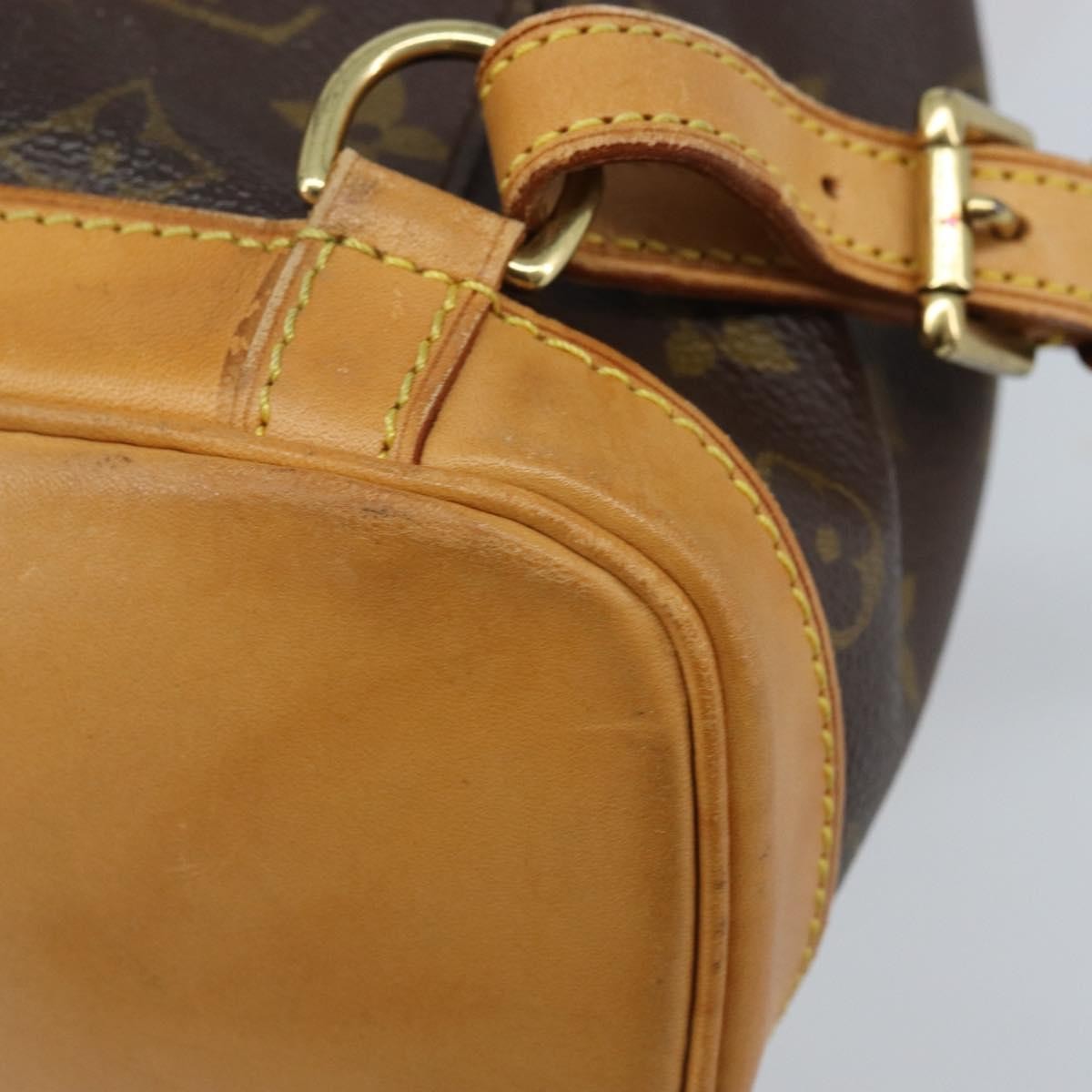 Louis Vuitton Vintage Montsouris Monogram Canvas Brown Canvas Backpack Bag (Pre-Owned)