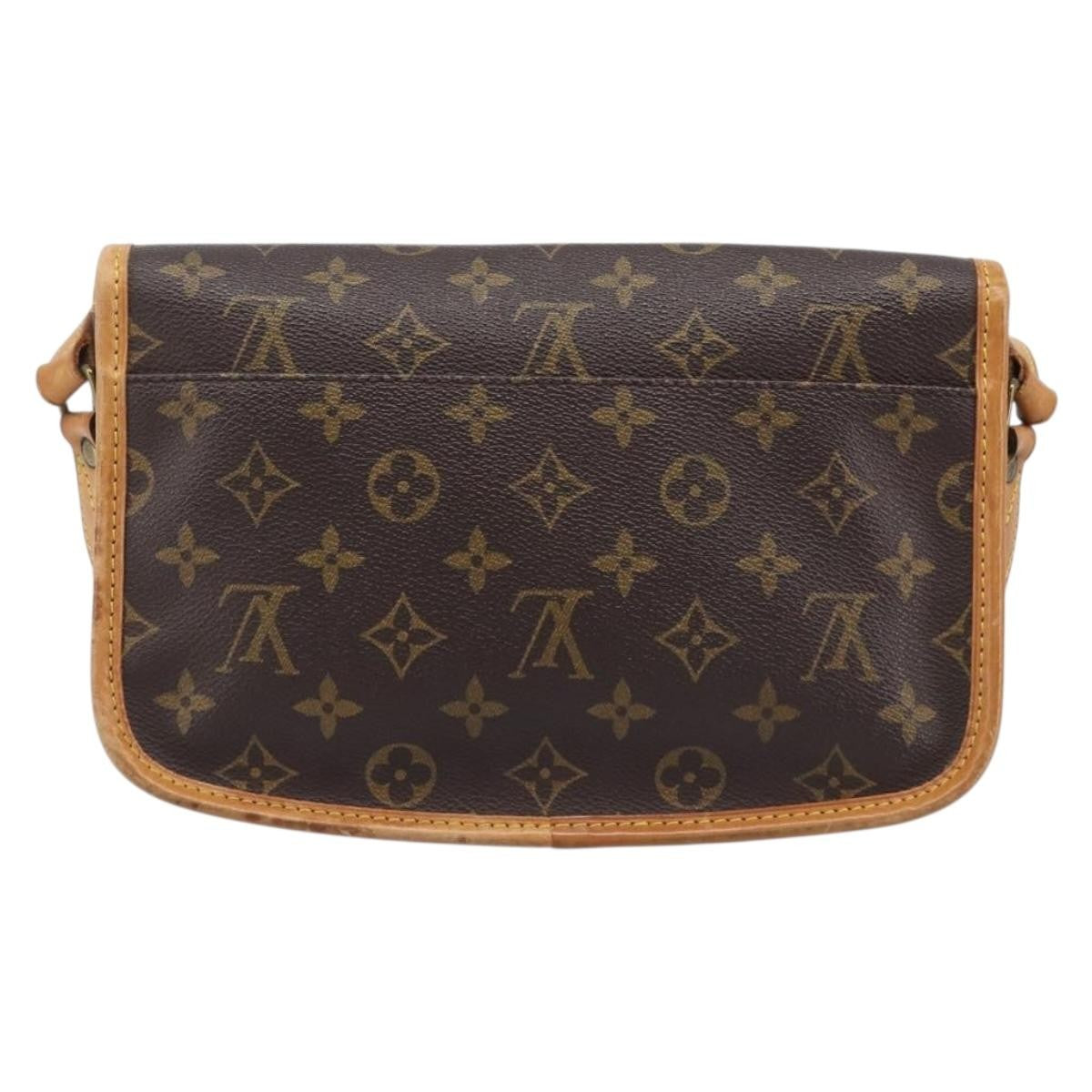 Louis Vuitton Sac Gibeciere Messenger Monogram Canvas Brown Canvas Shoulder Bag Bag (Pre-Owned)