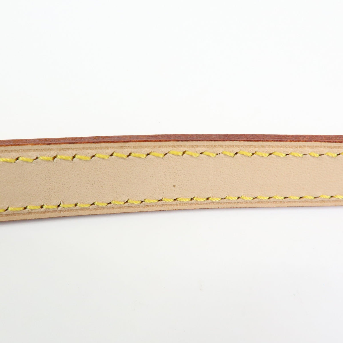 Louis Vuitton Croisette Shoulder Strap Leather Beige Leather Straps Accessory (Pre-Owned)