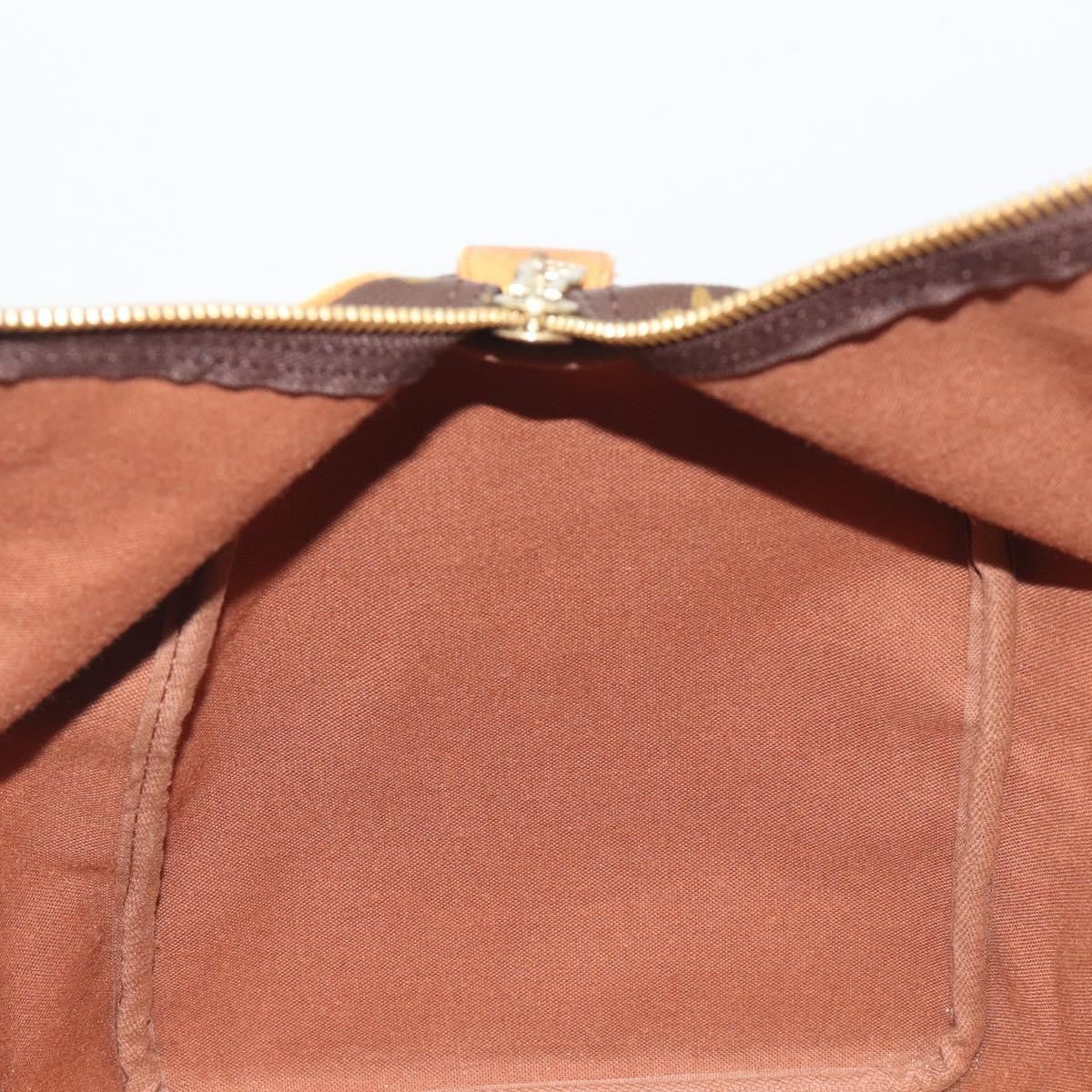 Louis Vuitton Keepall Monogram Brown Canvas Travel Bag Bag (Pre-Owned)