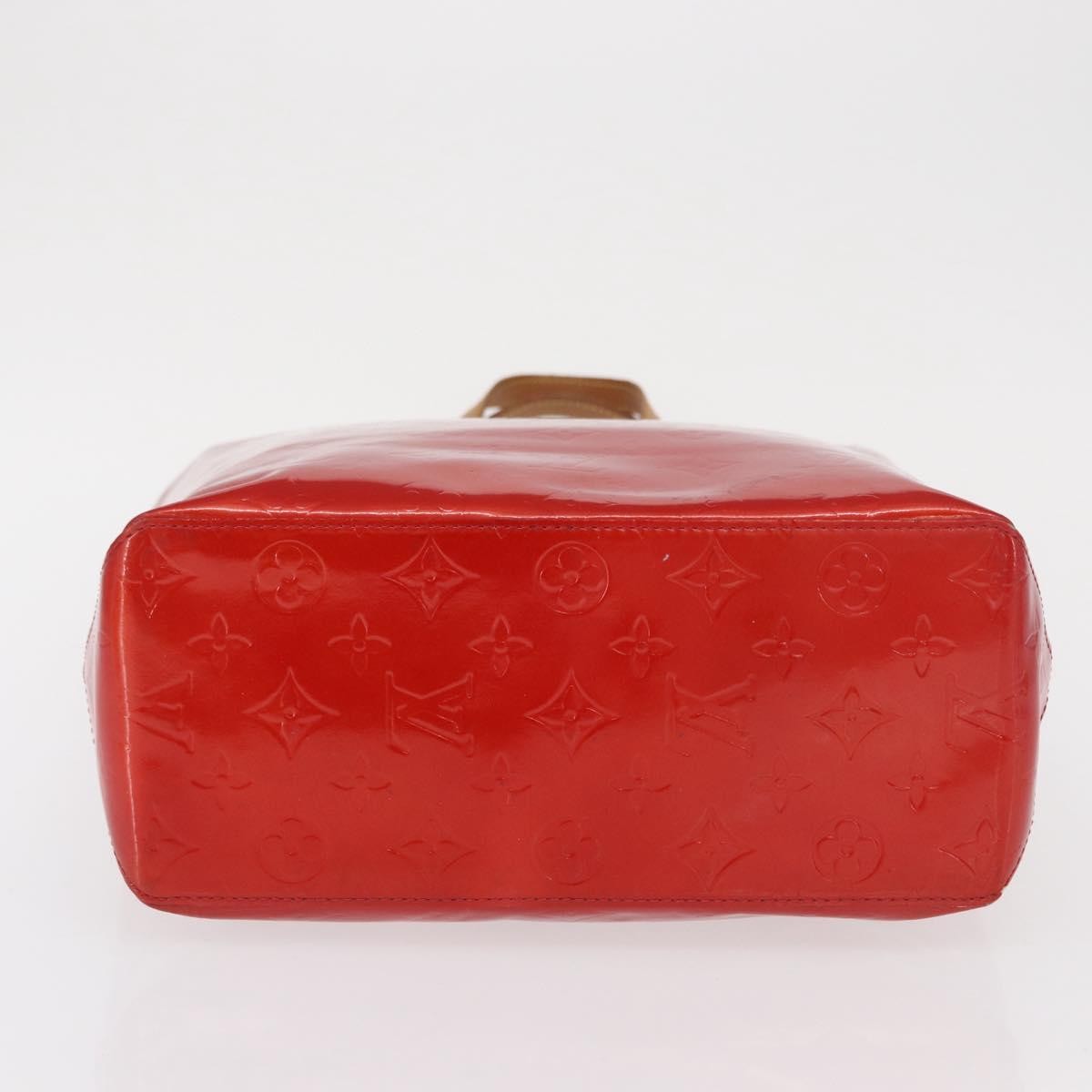 Louis Vuitton Reade Monogram Vernis Red Patent_Leather Handbag (Pre-Owned)