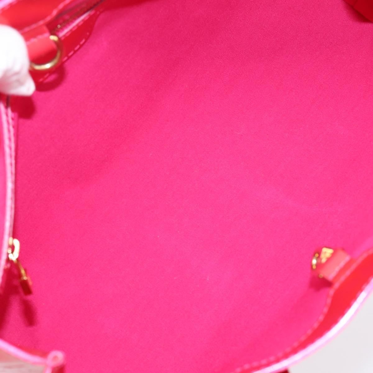 Louis Vuitton Wilshire Monogram Vernis Pink Patent_Leather Tote Bag Bag (Pre-Owned)