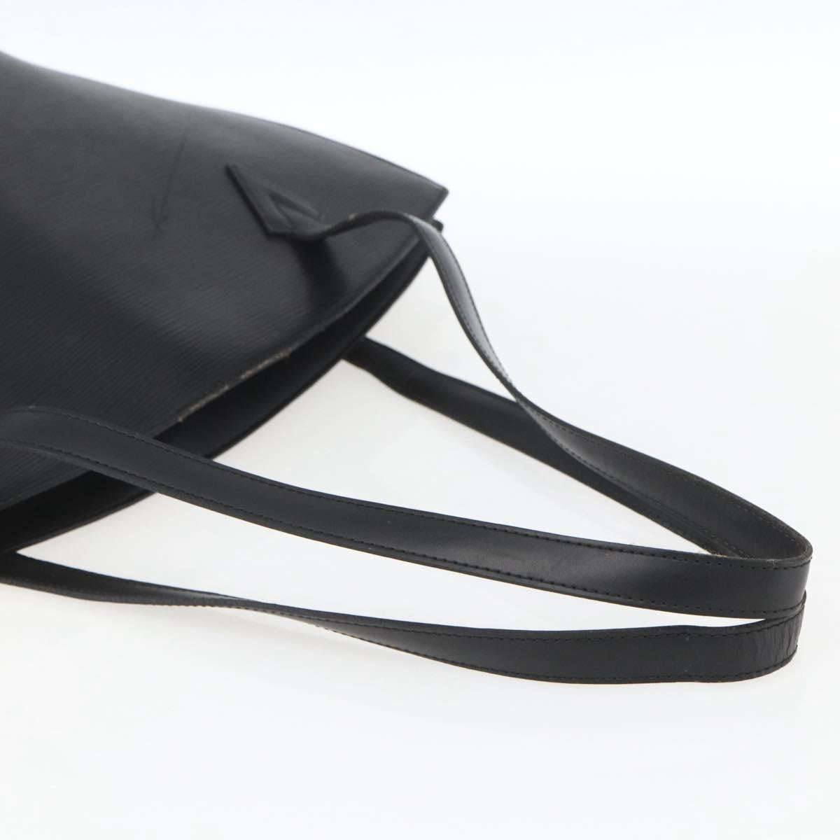 Louis Vuitton Saint Jacques Epi Leather Black Leather Handbag (Pre-Owned)
