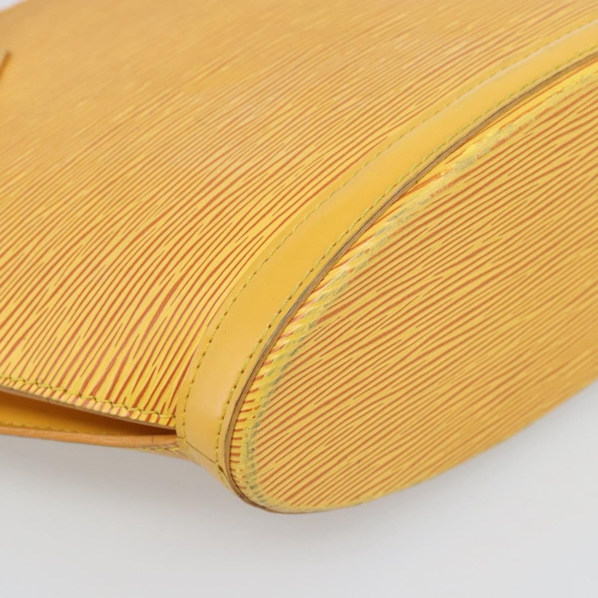 Louis Vuitton Saint Jacques Epi Leather Yellow Leather Handbag (Pre-Owned)