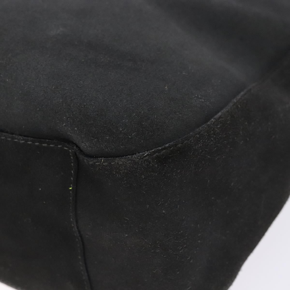 Prada Vintage Tote Suede Gray Suede Tote Bag Bag (Pre-Owned)