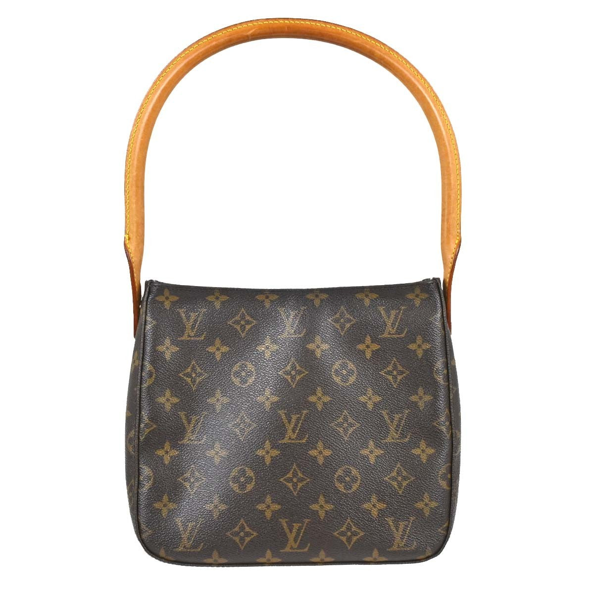 Louis Vuitton Looping Monogram Canvas Brown Canvas Handbag (Pre-Owned)