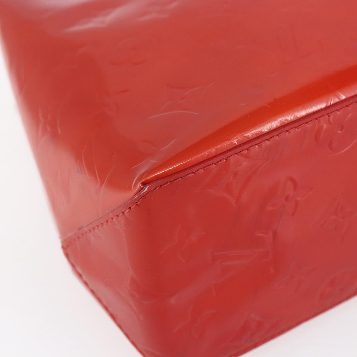 Louis Vuitton Reade Monogram Vernis Red Patent_Leather Handbag (Pre-Owned)