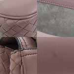 Bottega Veneta Intrecciato Pink Leather Shoulder Bag (Pre-Owned)
