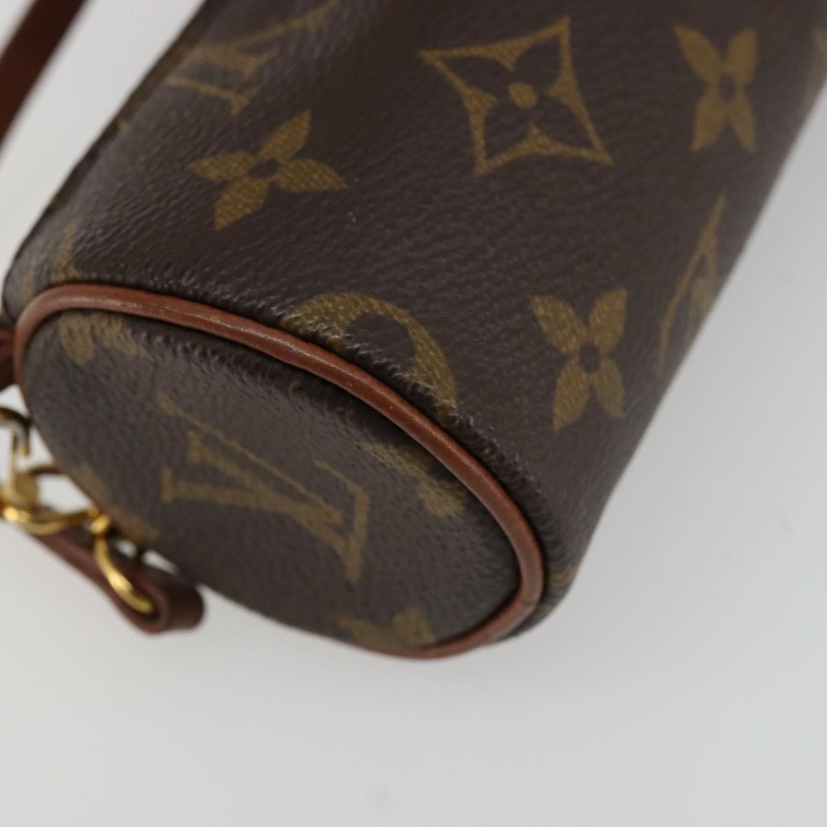 Louis Vuitton Papillon Pochette Monogram Canvas Brown Canvas Clutche & Pouche Bag (Pre-Owned)