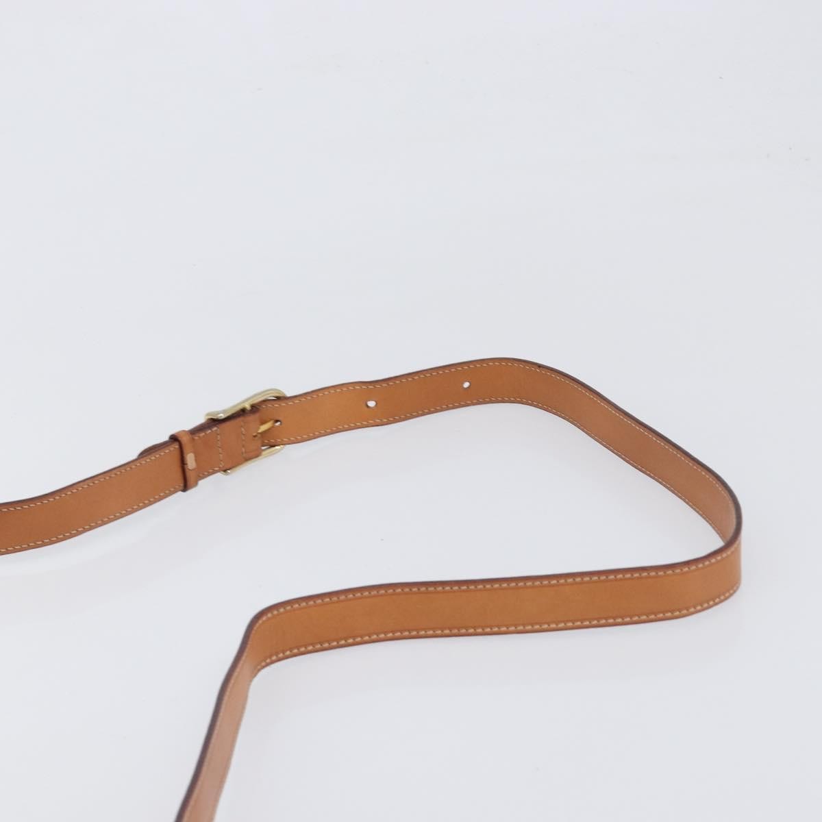 Celine Vintage Macadam Circle Logo Canvas And Leather Brown Pvc Shoulder Bag Bag (Pre-Owned)