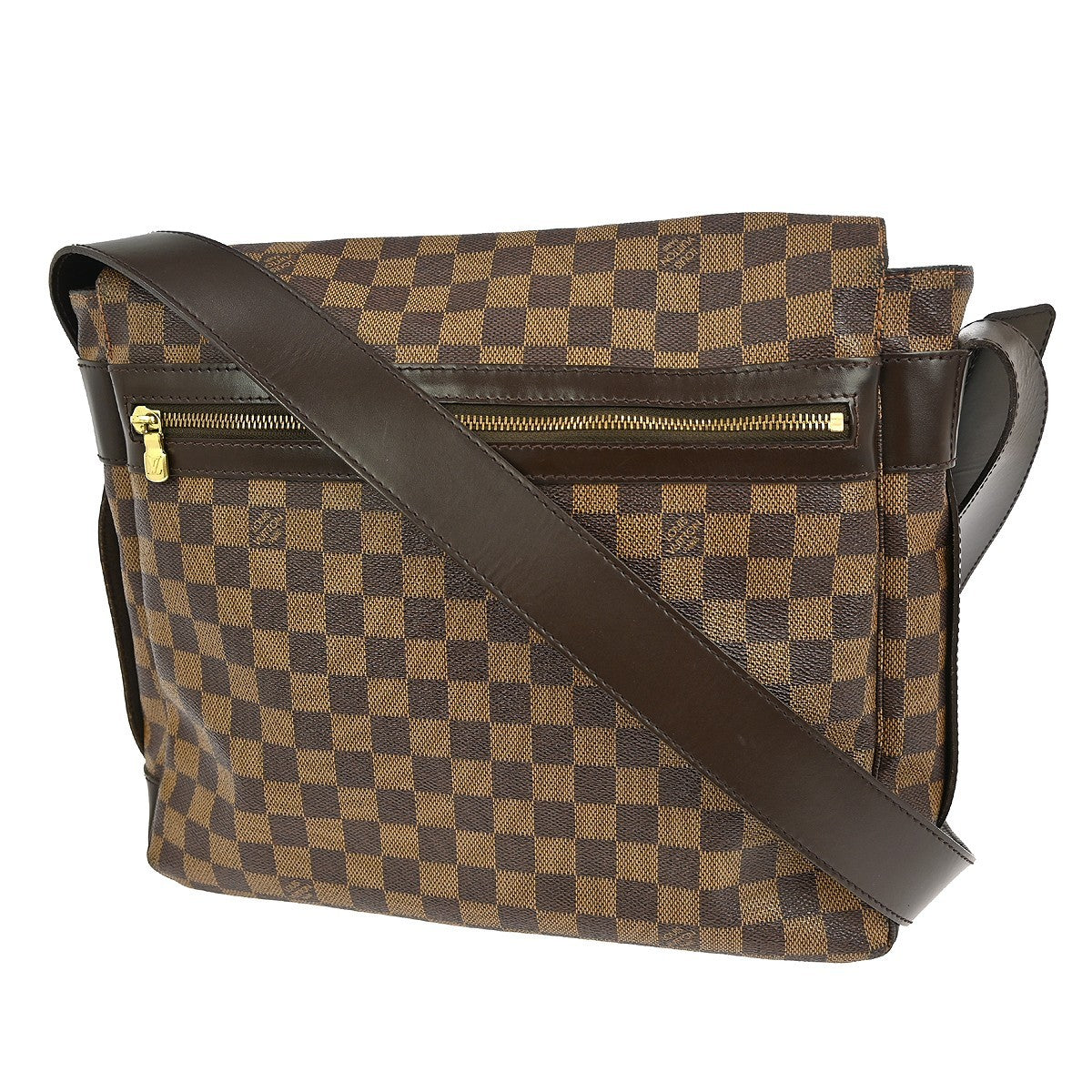 Louis Vuitton Bastille Damier Ebene Brown Canvas Shoulder Bag Bag (Pre-Owned)