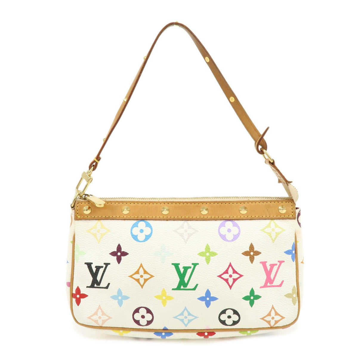 Louis Vuitton Pochette Accessoires Monogram Multicolor Multicolour Canvas Clutche & Pouche Bag (Pre-Owned)