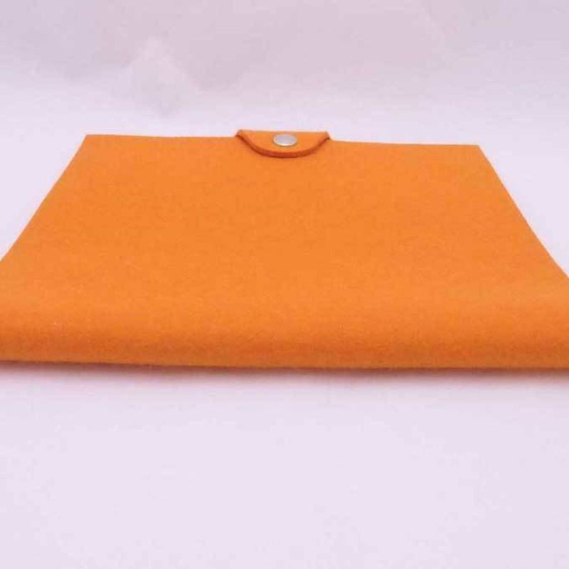 Hermès Orange Fur Wallet  (Pre-Owned)
