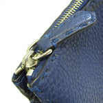 Fendi Selleria Blue Leather Briefcase Bag (Pre-Owned)