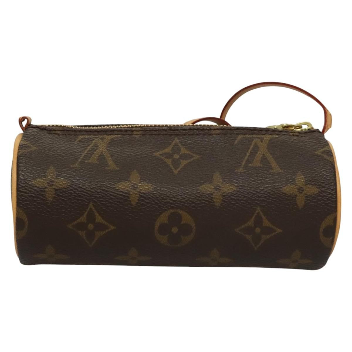 Louis Vuitton Papillon Pochette Monogram Canvas Brown Canvas Bag (Pre-Owned)