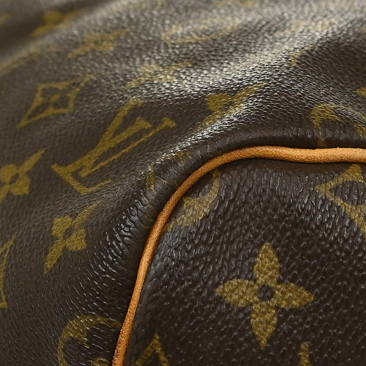 Louis Vuitton Keepall Monogram Canvas Brown Canvas Travel Bag Bag (Pre-Owned)