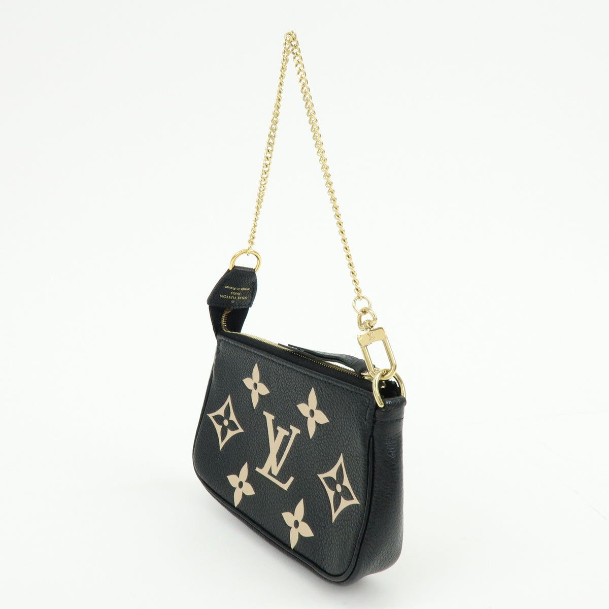 Louis Vuitton Pochette Accessoires Bicolor Monogram Empreinte Giant Black Leather Clutche & Pouche Bag (Pre-Owned)