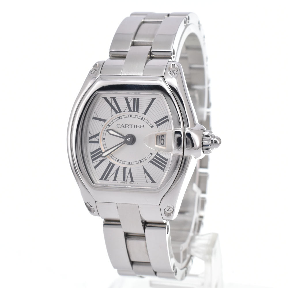 Cartier Roadster Quartz Stainless Steel Watch (Pre-Owned)