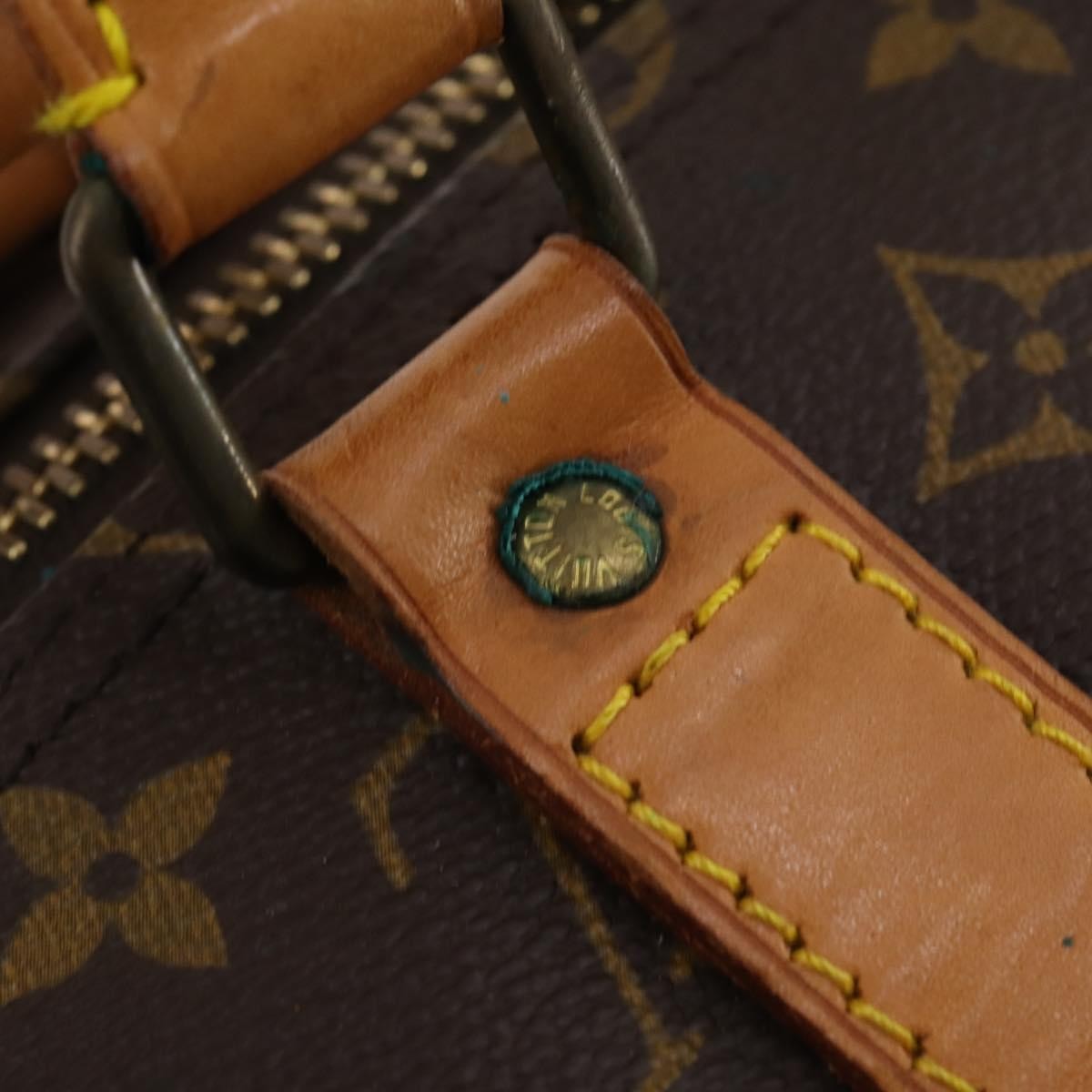 Louis Vuitton Keepall Monogram Canvas Brown Canvas Travel Bag Bag (Pre-Owned)