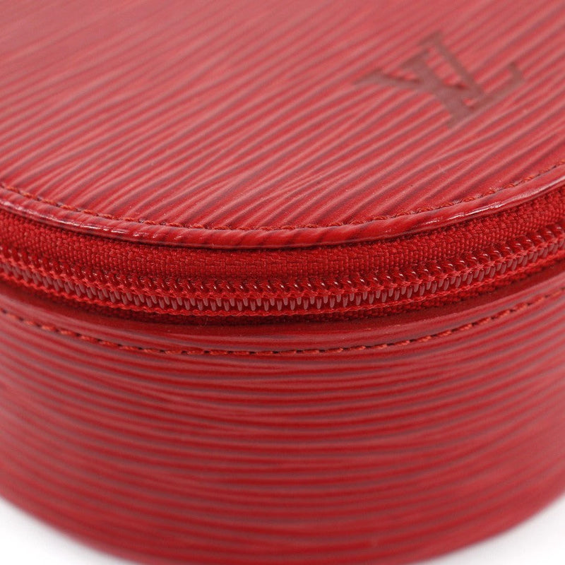 Louis Vuitton Louis Vuitton Ecrin Bijoux Red Epi Leather Jewelry Case