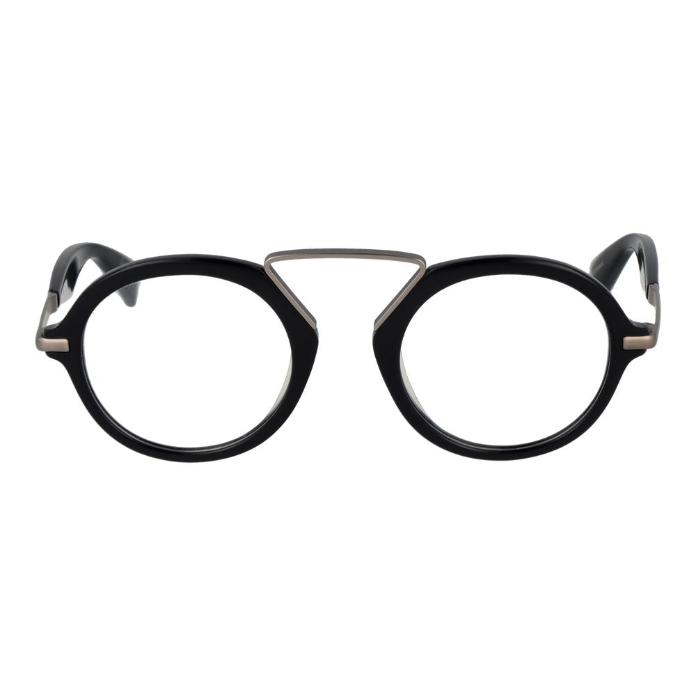 Yohji Yamamoto Black Plastic Glasses Men's (Frames)