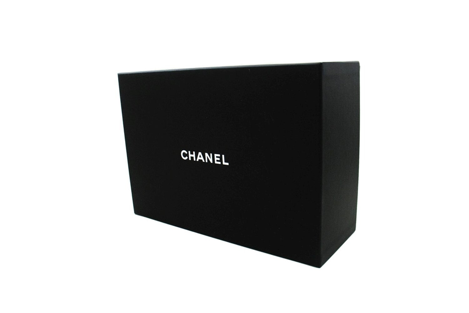 Chanel Round Compartment Clutch With Chain Quilted Caviar Leather Black Calfskin Clutche & Pouche Bag (Pre-Owned)