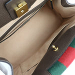 Gucci Totem Brown Leather Handbag (Pre-Owned)