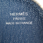 Hermès Remix Duo Navy Leather Wallet  (Pre-Owned)