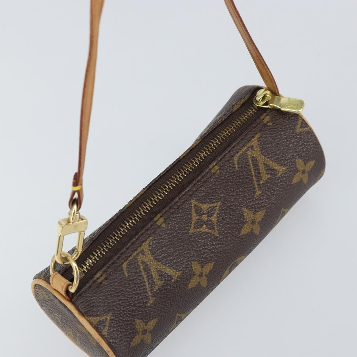 Louis Vuitton Papillon Pochette Monogram Canvas Brown Canvas Clutche & Pouche Bag (Pre-Owned)