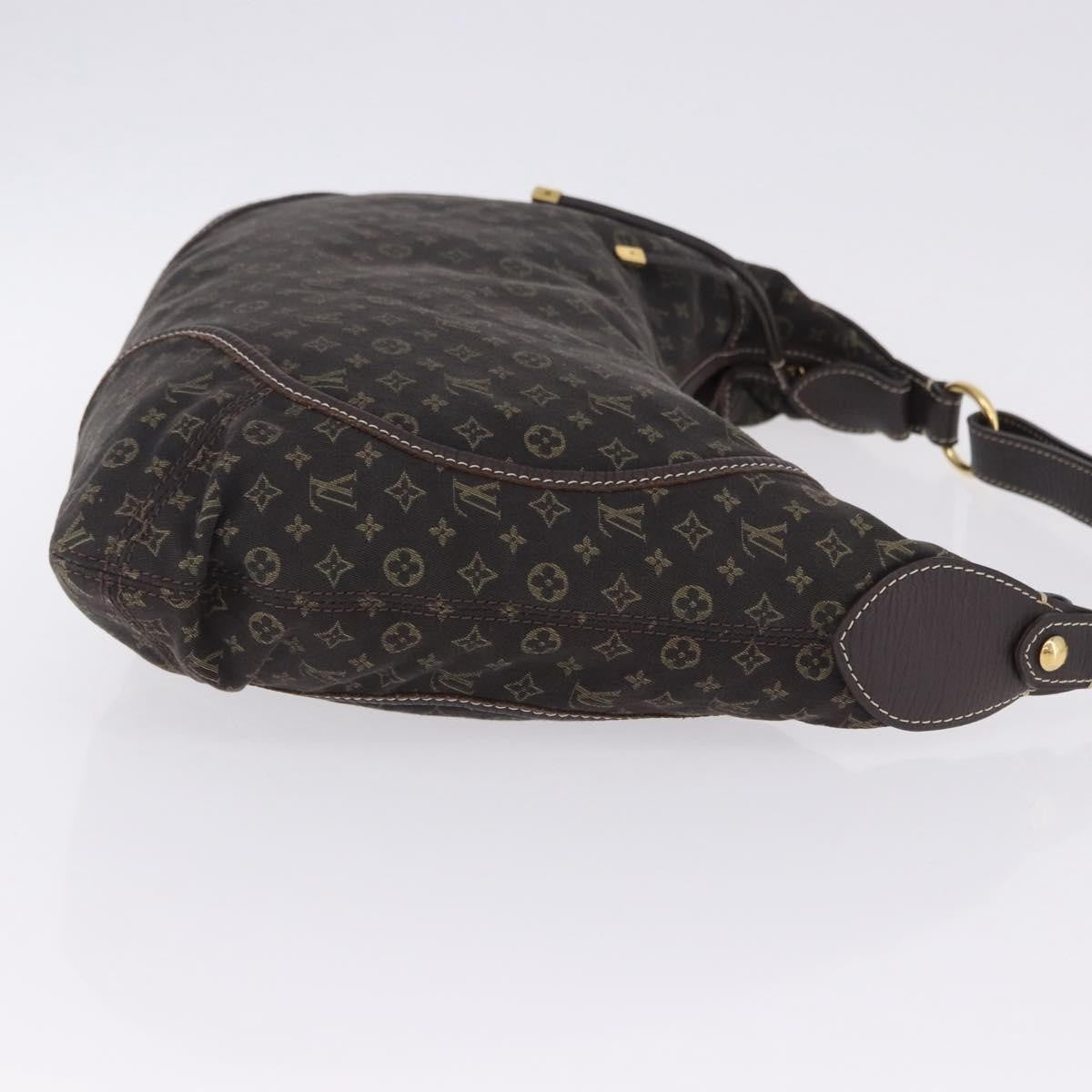 Louis Vuitton Manon Mini Lin Brown Canvas Handbag (Pre-Owned)