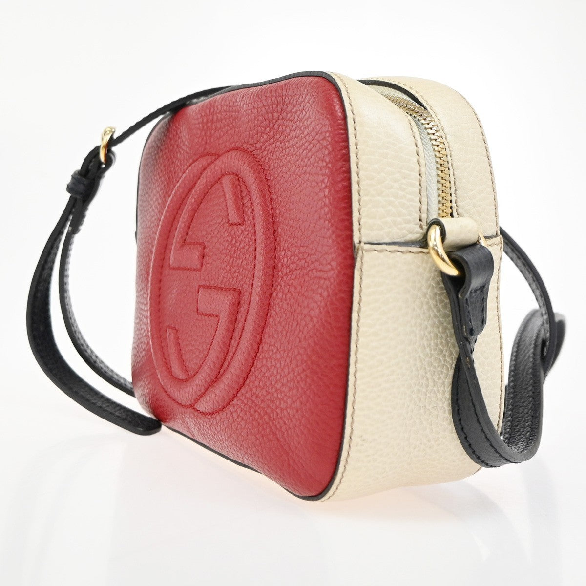 Gucci Soho Disco Leather Multicolour Leather Shoulder Bag Bag (Pre-Owned)
