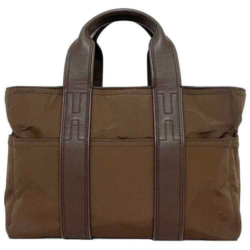 Hermès Acapulco Brown Synthetic Tote Bag (Pre-Owned)