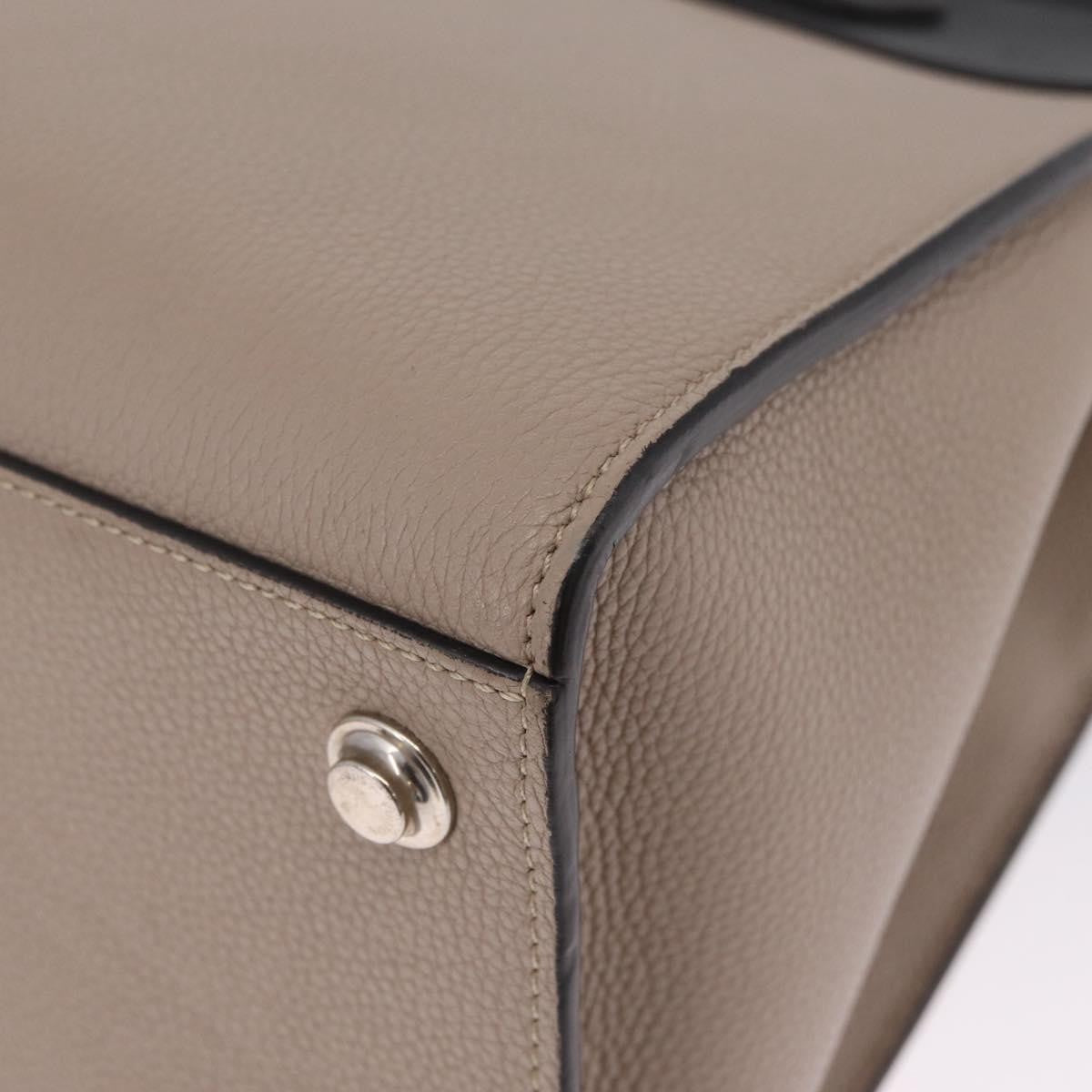 Louis Vuitton City Steamer Leather Beige Leather Handbag (Pre-Owned)