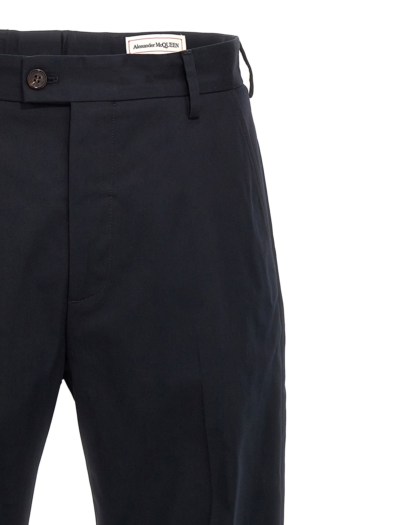 Alexander Mcqueen Men's Camera Strap Chino Trousers
