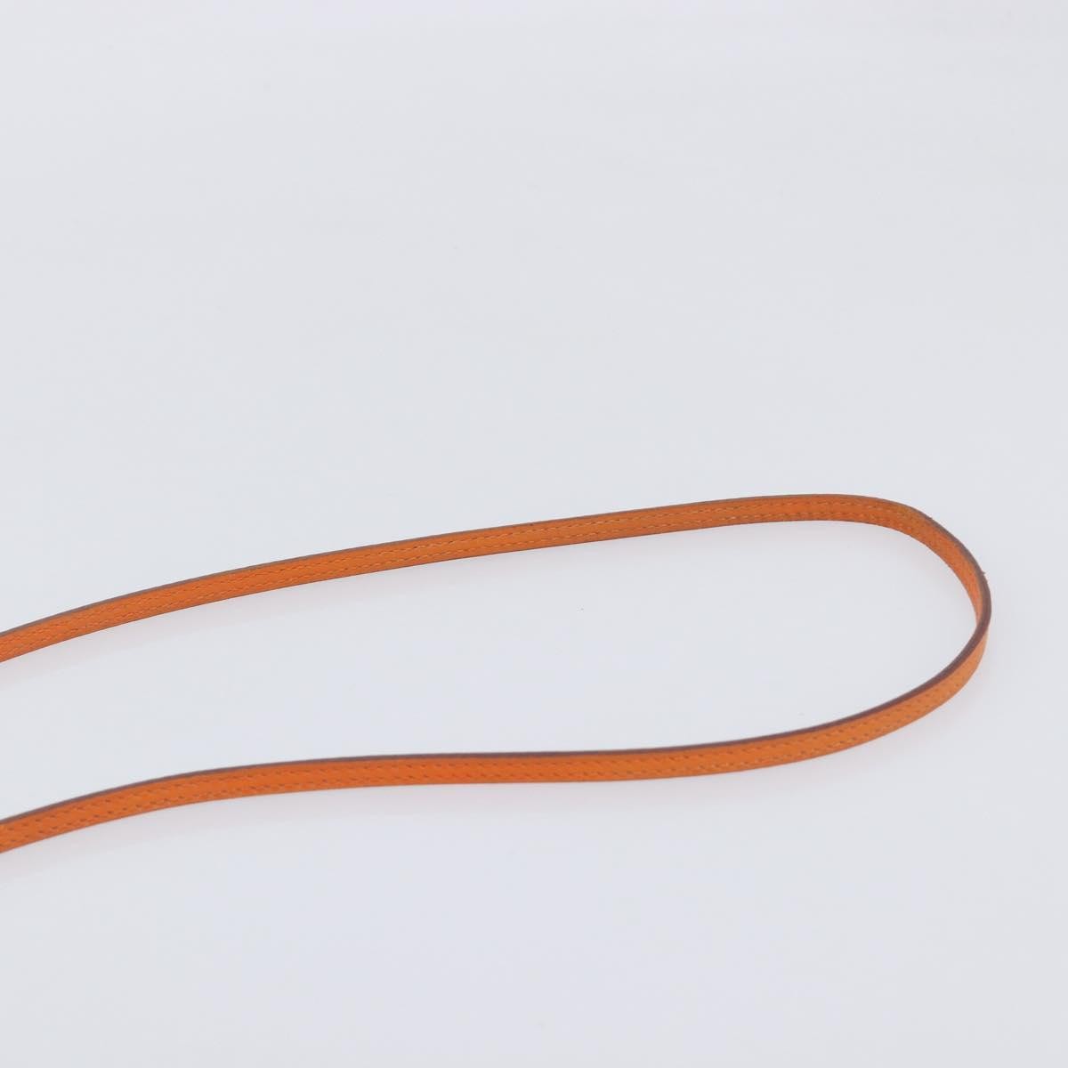 Hermes Onimaitou Pochette Box Calf Orange Leather Clutche & Pouche Bag (Pre-Owned)