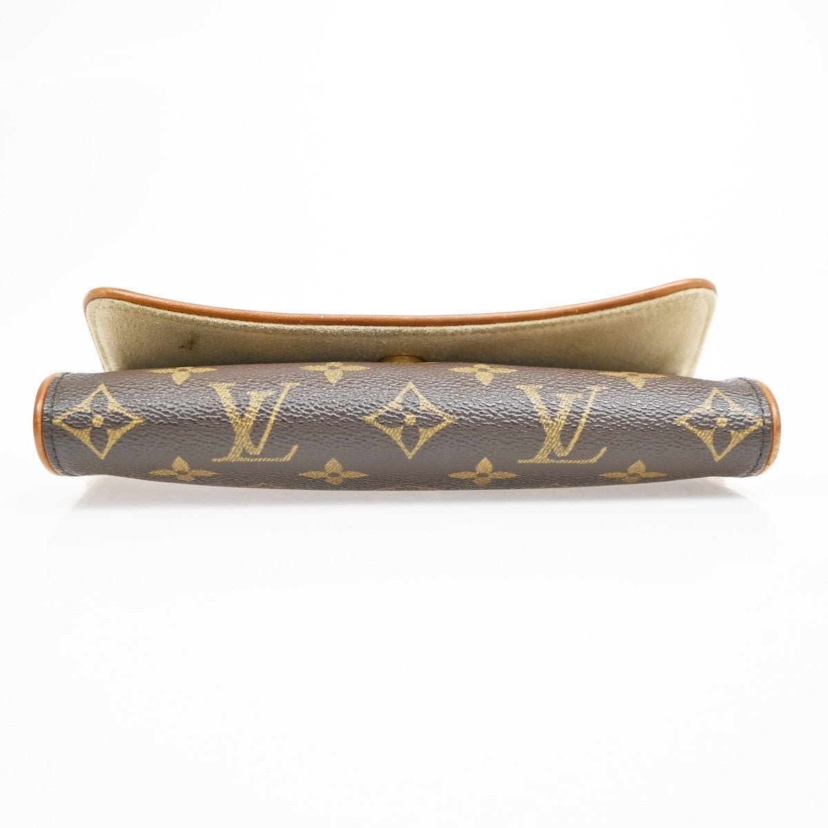 Louis Vuitton Twin Monogram Canvas Brown Canvas Clutche & Pouche Bag (Pre-Owned)