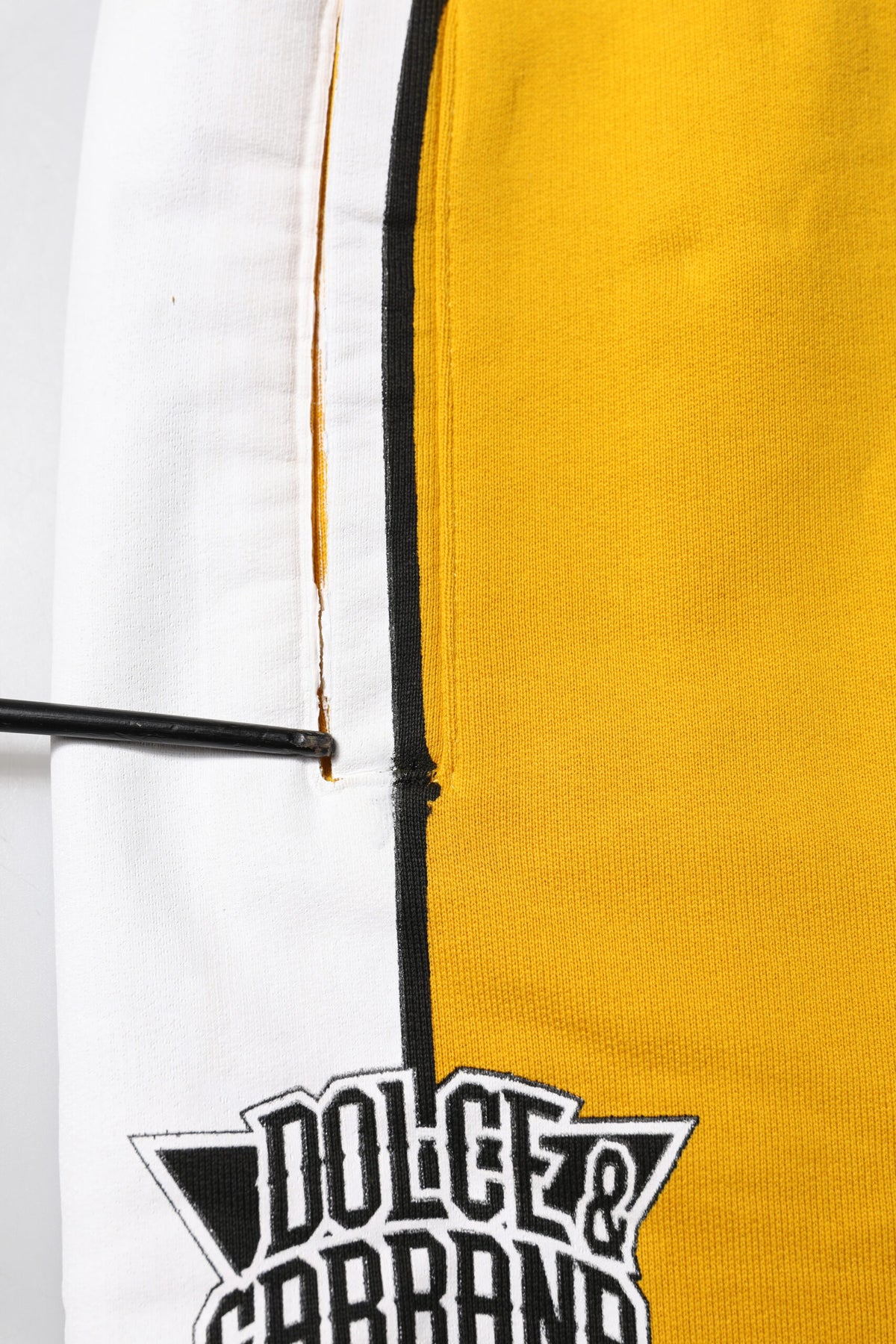 Dolce & Gabbana Yellow 100% Cotton SweatMen's Jogger Men's Pants (Pre-Owned)