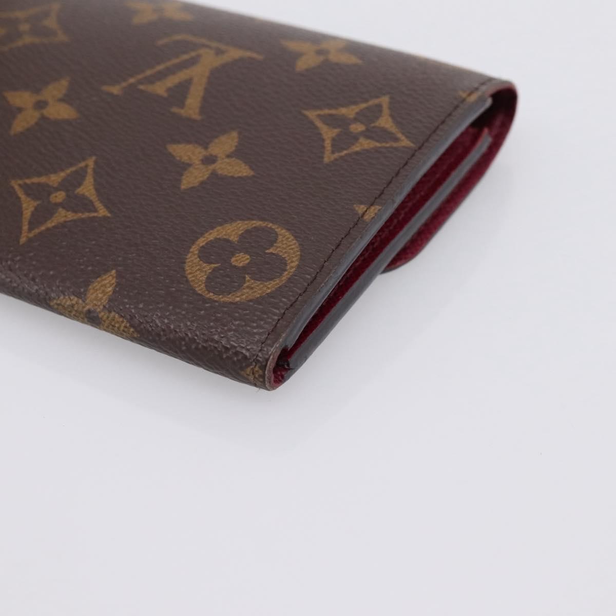 Louis Vuitton Emilie Monogram Canvas Brown Canvas Wallets Accessory (Pre-Owned)