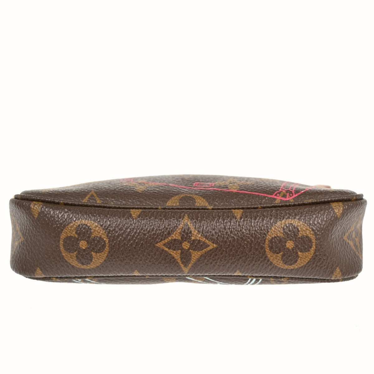 Louis Vuitton Pochette Accessoires Limited Edition Monogram Canvas Brown Canvas Clutche & Pouche Bag (Pre-Owned)
