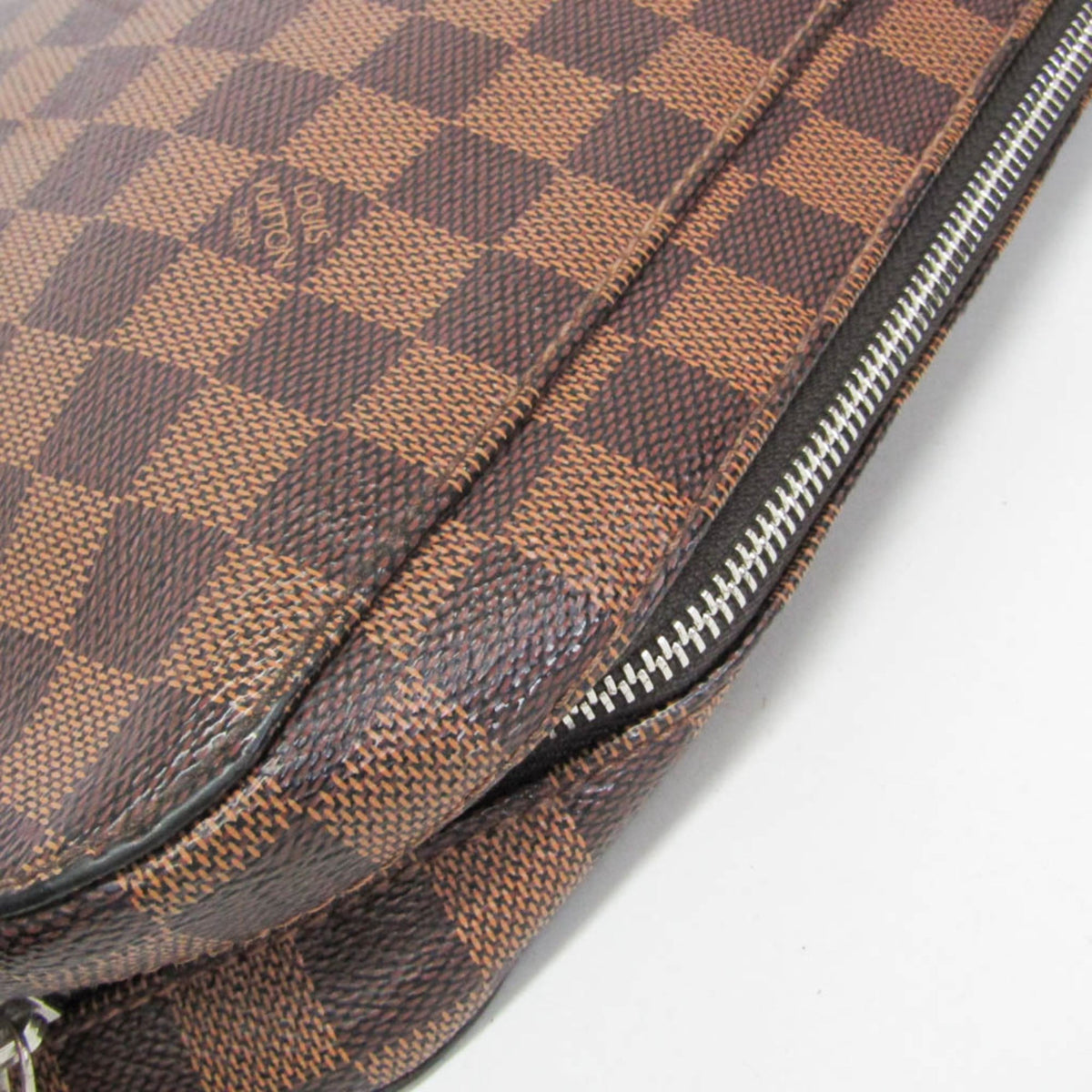 Louis Vuitton Jake Messenger Damier Brown Canvas Handbag (Pre-Owned)