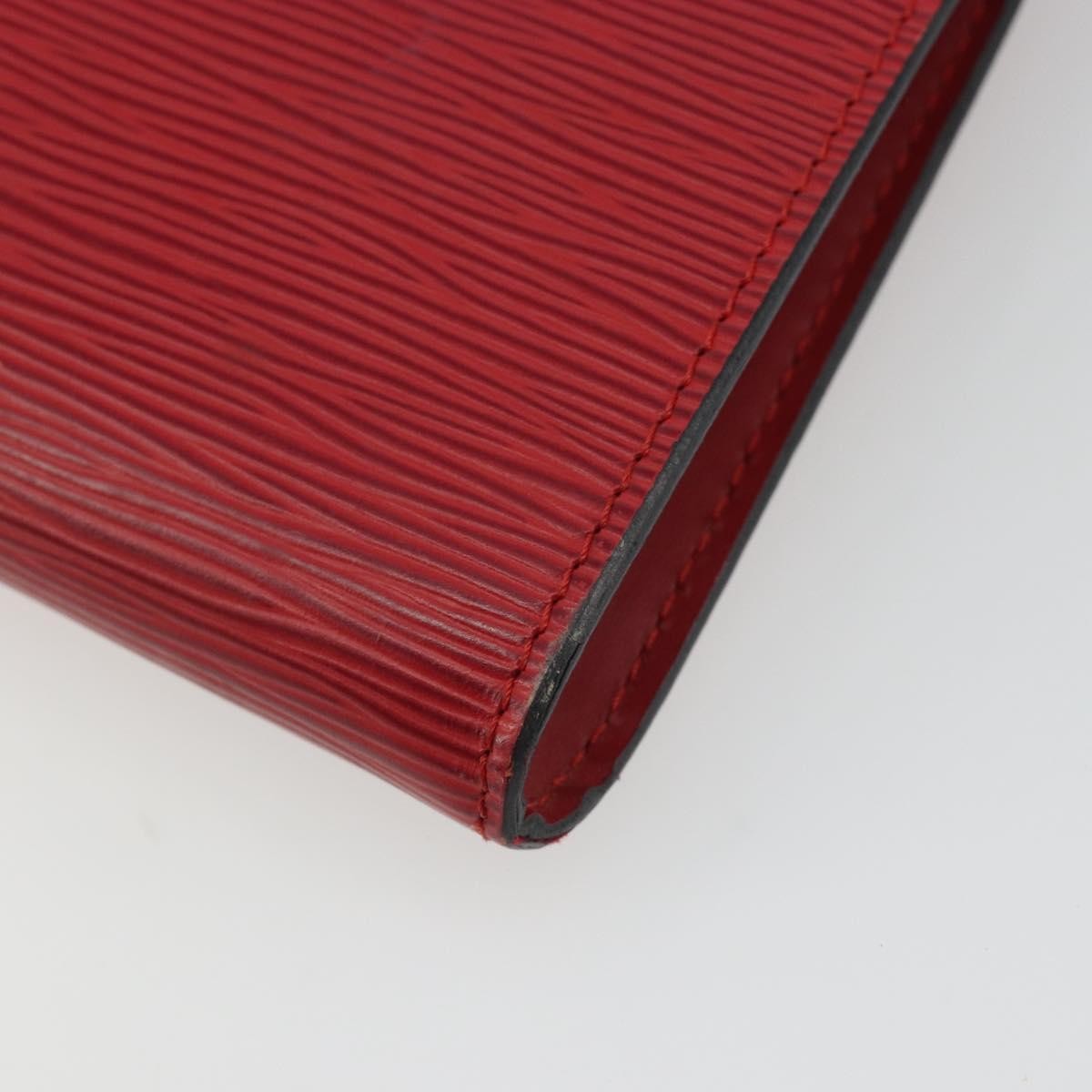 Louis Vuitton Pochette Accessoires Epi Red Leather Clutche & Pouche Bag (Pre-Owned)