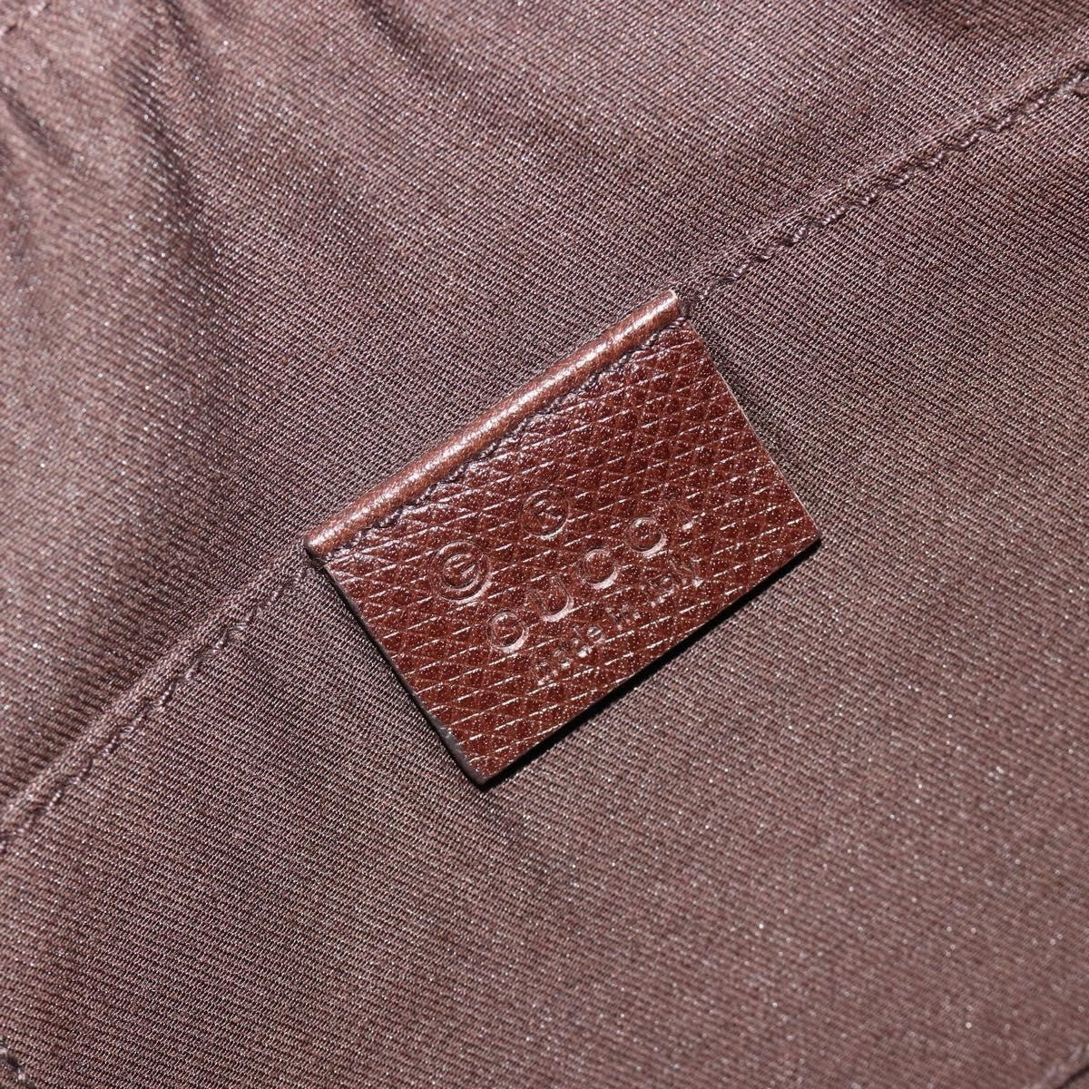 Gucci Vintage Top Handle Canvas Beige Canvas Handbag (Pre-Owned)