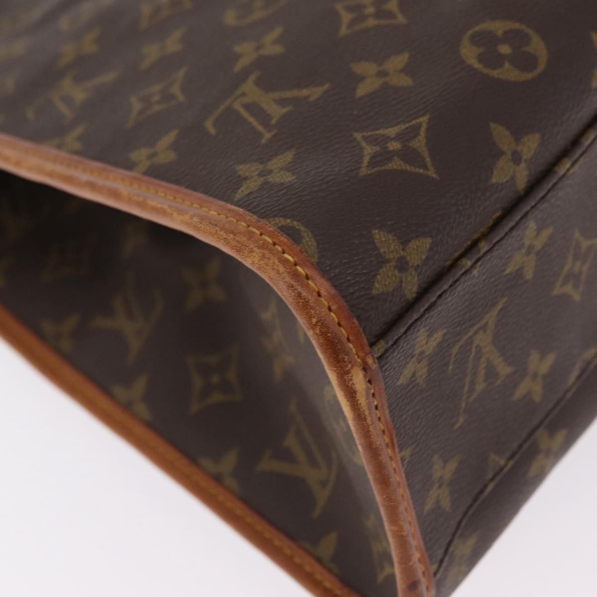 Louis Vuitton Beverly Monogram Canvas Brown Canvas Briefcase Bag (Pre-Owned)